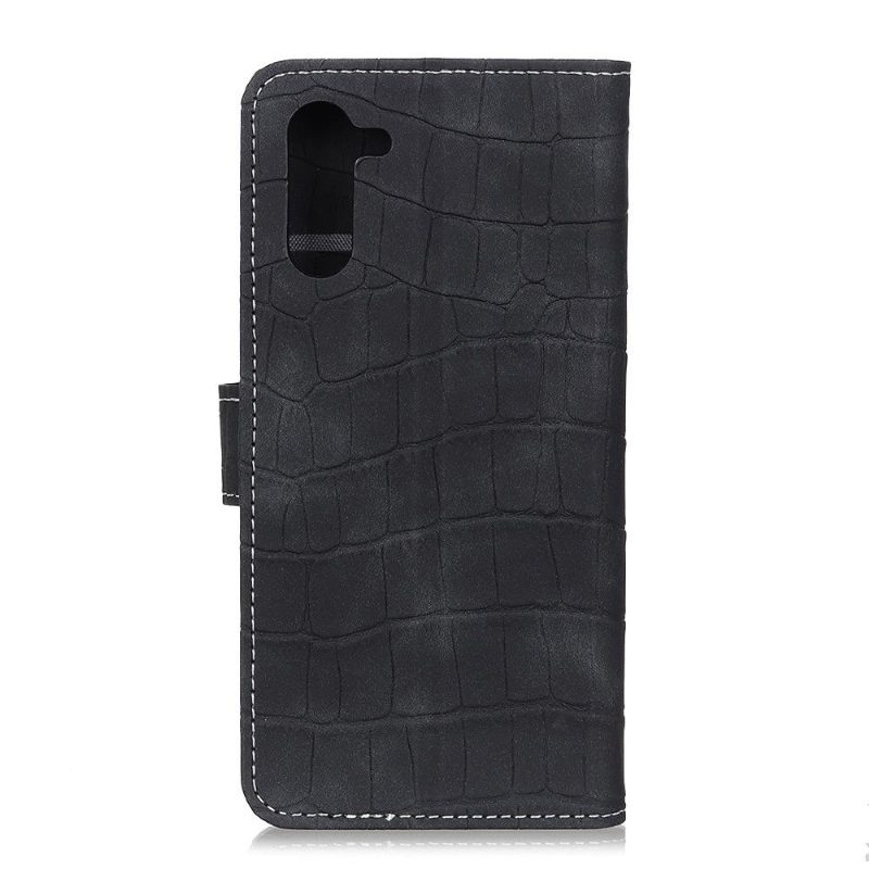 Kotelot OnePlus Nord Keinonahka Croc Look