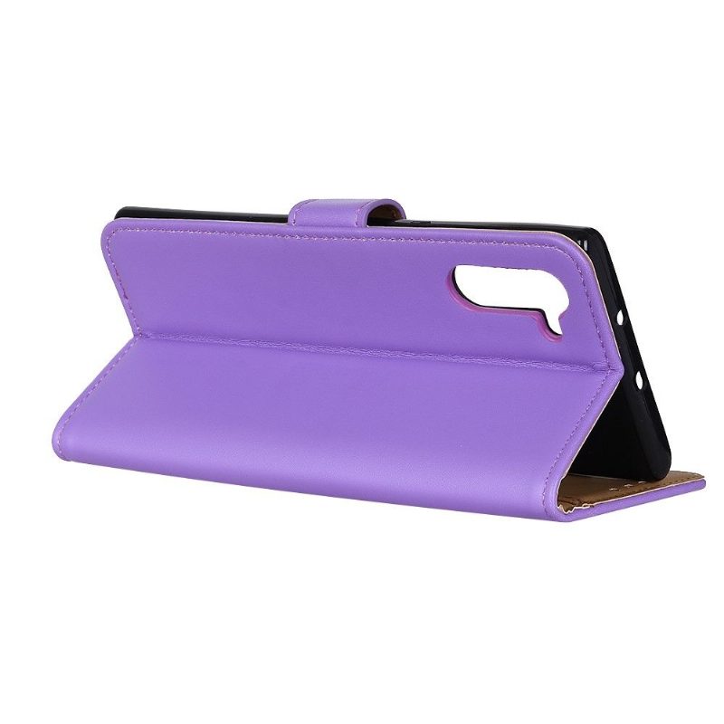 Kuoret OnePlus Nord Alkuperäinen Basic Faux Leather - Violetti