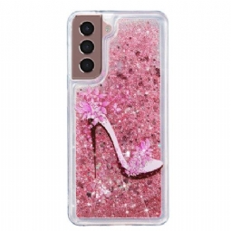 Kuori Samsung Galaxy S24 Plus 5g Liquid Glitter -pumppu