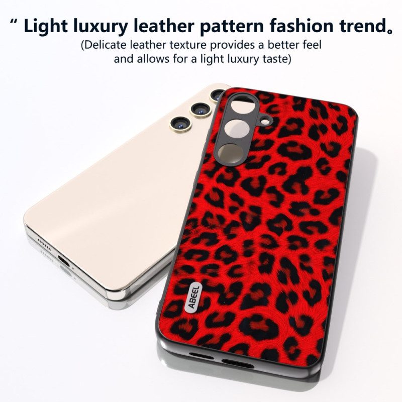 Puhelinkuoret Samsung Galaxy S24 Plus 5g Leopardityylinen Abeel