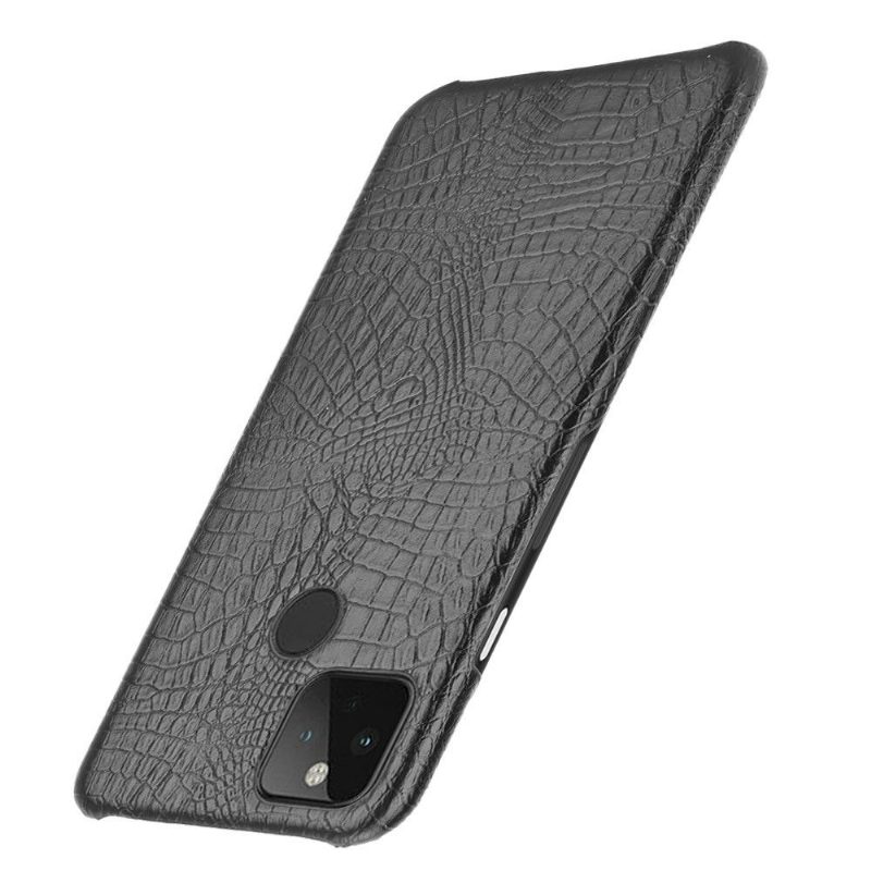 Kuori Google Pixel 4a 5G Suojakuori Croco Skin Effect