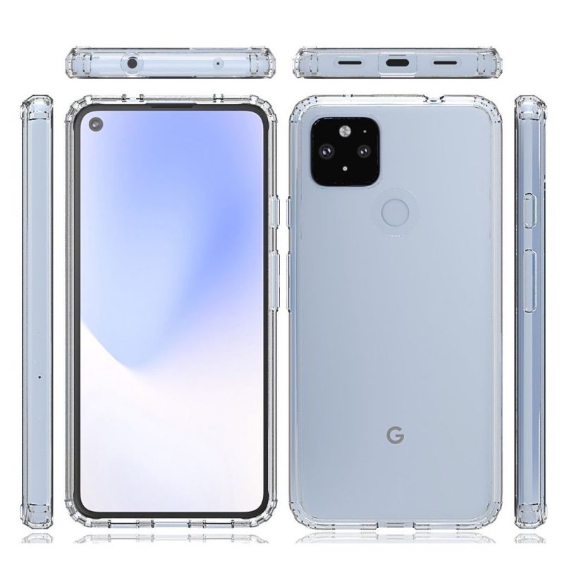 Kuori Google Pixel 4a 5G Suojakuori Läpinäkyvä