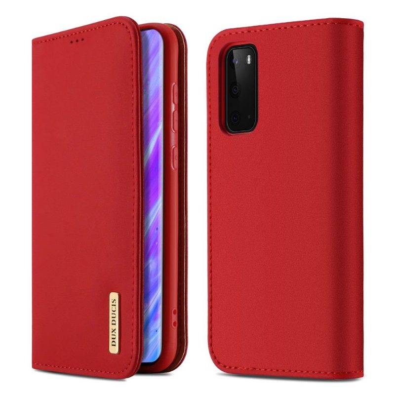 Flip Case Samsung Galaxy S20 Hemming Dux Ducis Premium