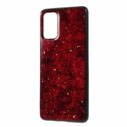 Kuori Samsung Galaxy S20 Glam Gold Leaf -pinnoite