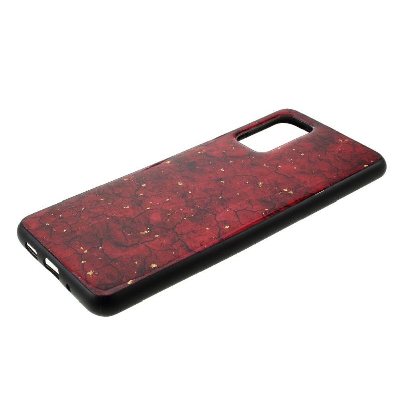 Kuori Samsung Galaxy S20 Glam Gold Leaf -pinnoite