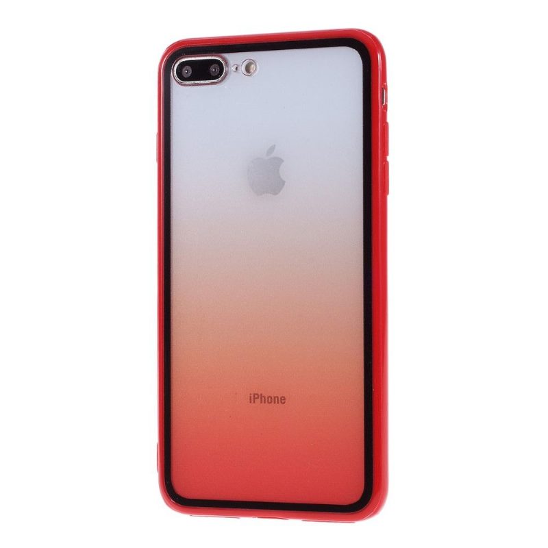 Case iPhone 8 Plus / 7 Plus Murtumaton Puhelinkuoret Läpinäkyvä Gradientti