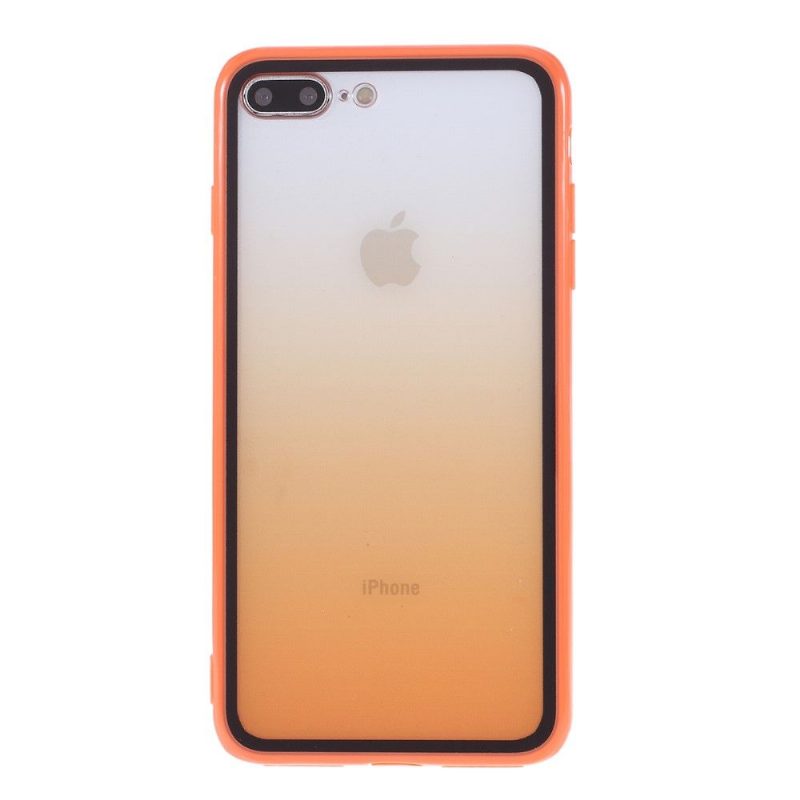 Case iPhone 8 Plus / 7 Plus Murtumaton Puhelinkuoret Läpinäkyvä Gradientti