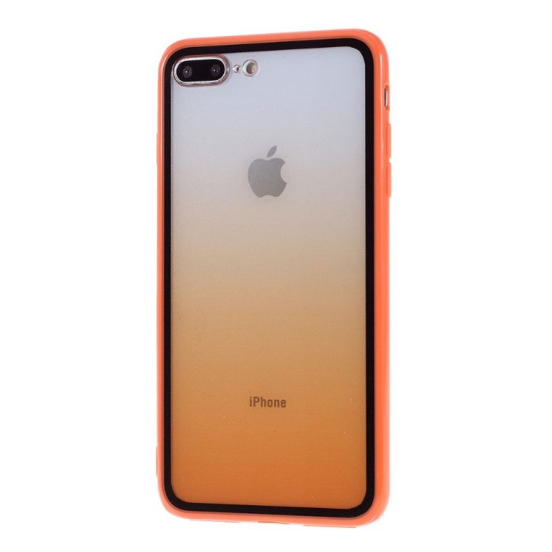 Case iPhone 8 Plus / 7 Plus Murtumaton Puhelinkuoret Läpinäkyvä Gradientti