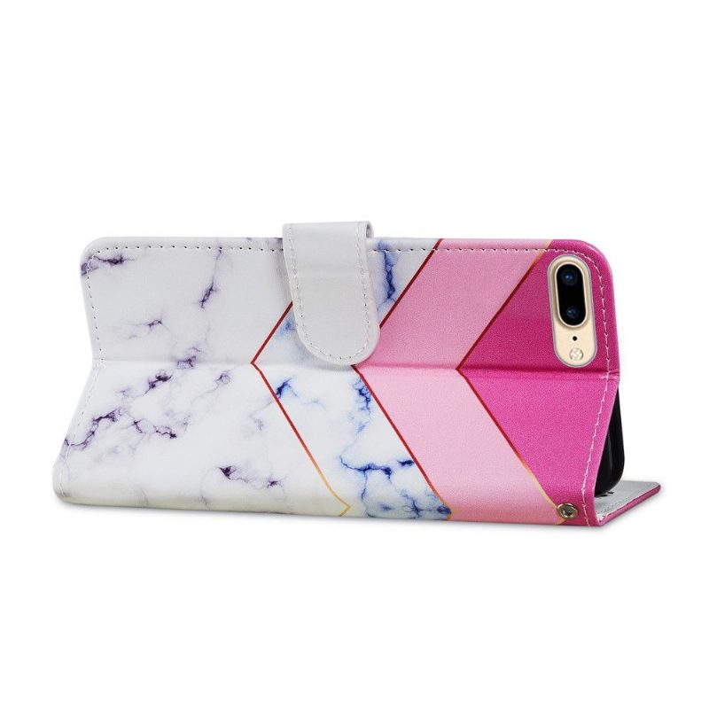 Flip Case iPhone 8 Plus / 7 Plus Hemming Marmorigeometria