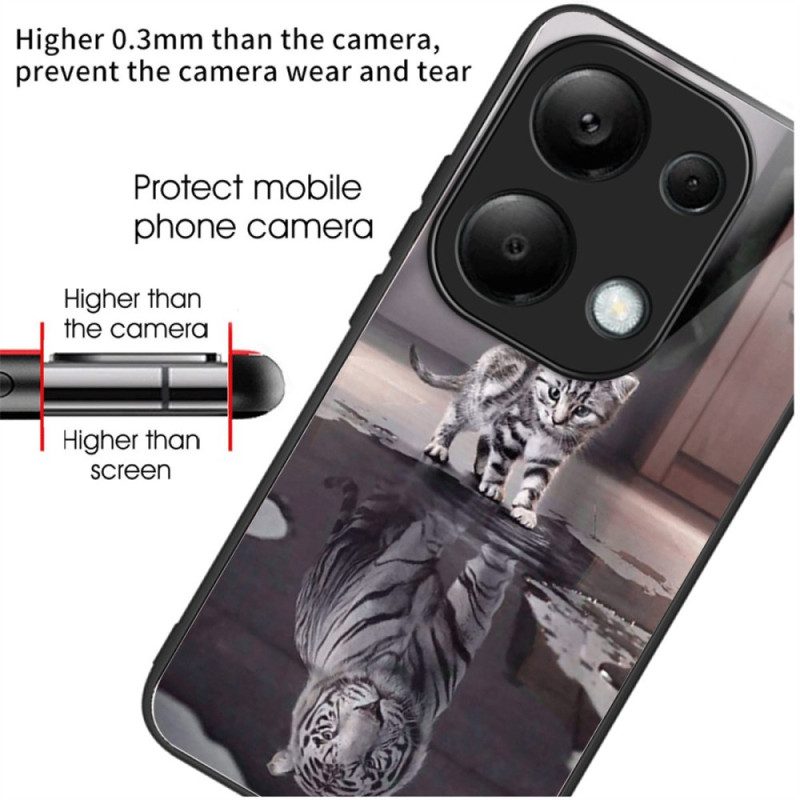 Case Xiaomi Redmi Note 13 Pro 4g Puhelinkuoret Little Kitten Tempered Glass