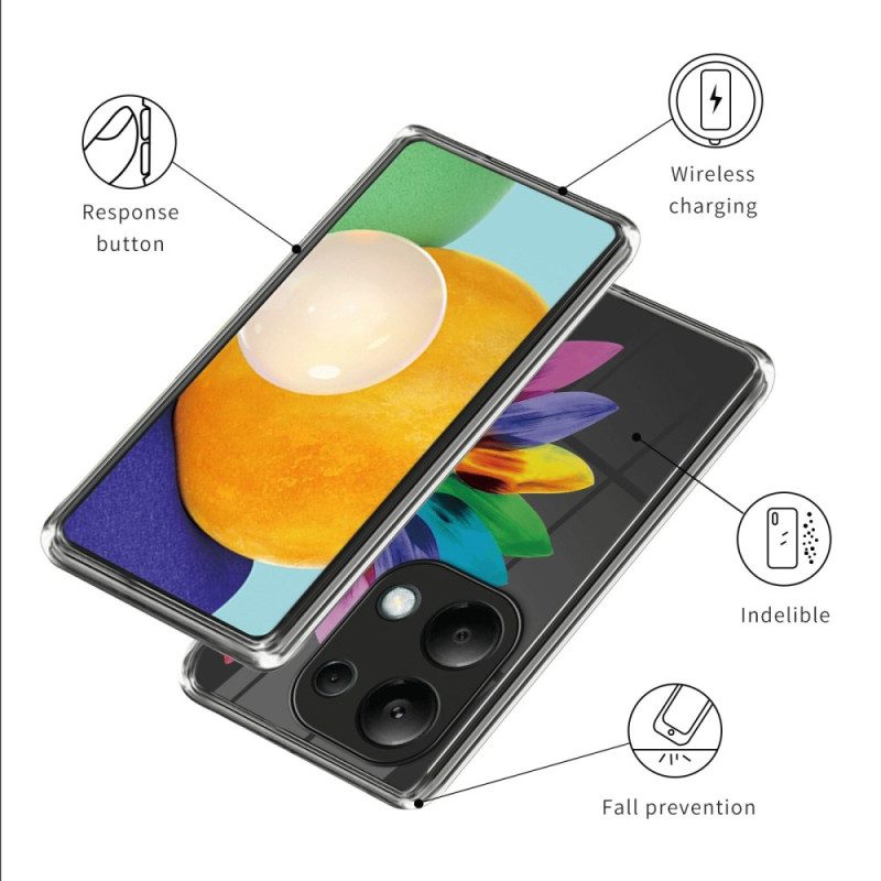 Case Xiaomi Redmi Note 13 Pro 4g Puhelinkuoret Värikäs Kukka