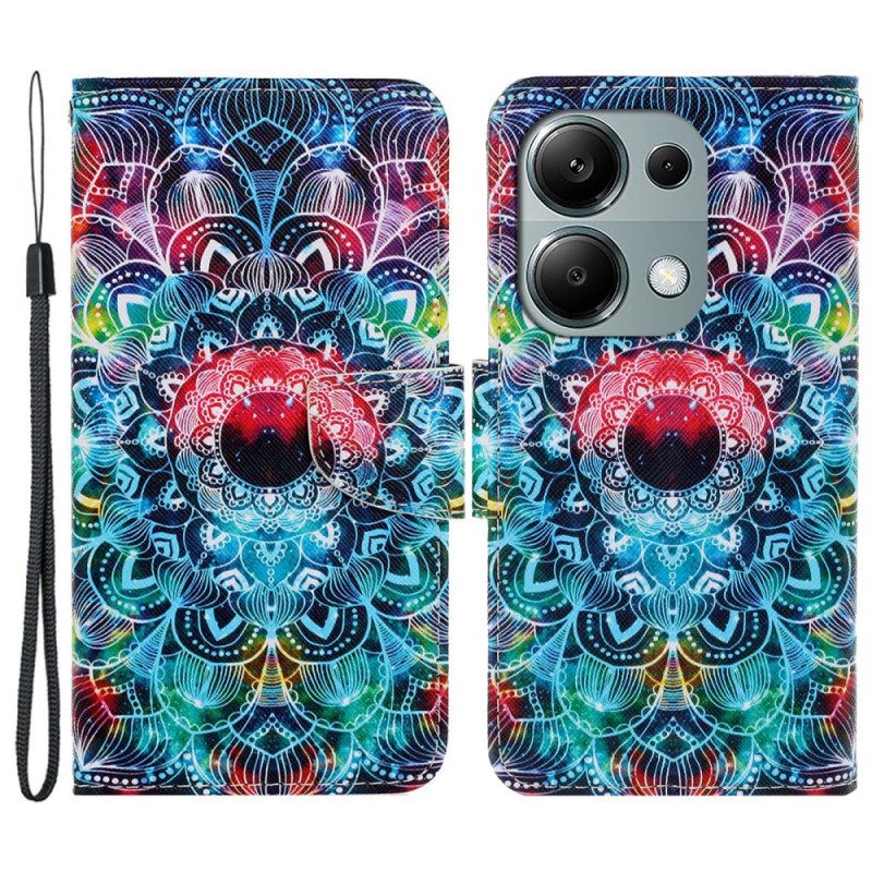 Kotelot Xiaomi Redmi Note 13 Pro 4g Mandala Hihnalla