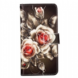 Kotelot Xiaomi Redmi Note 13 Pro 4g Puhelinkuoret Strap Roses