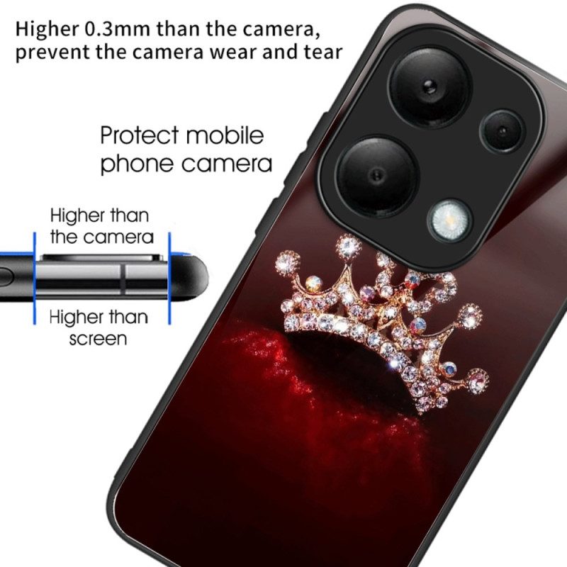 Puhelinkuoret Xiaomi Redmi Note 13 Pro 4g Diamond Crown Karkaistu Lasi