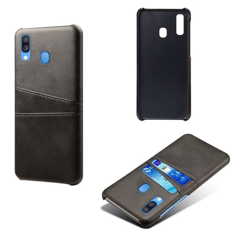 Case Samsung Galaxy A40 Murtumaton Puhelinkuoret Melody Leather Effect -korttikotelo