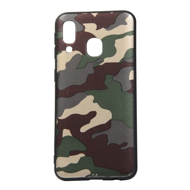 Kuori Samsung Galaxy A40 Alkuperäinen Military Camouflage Gel