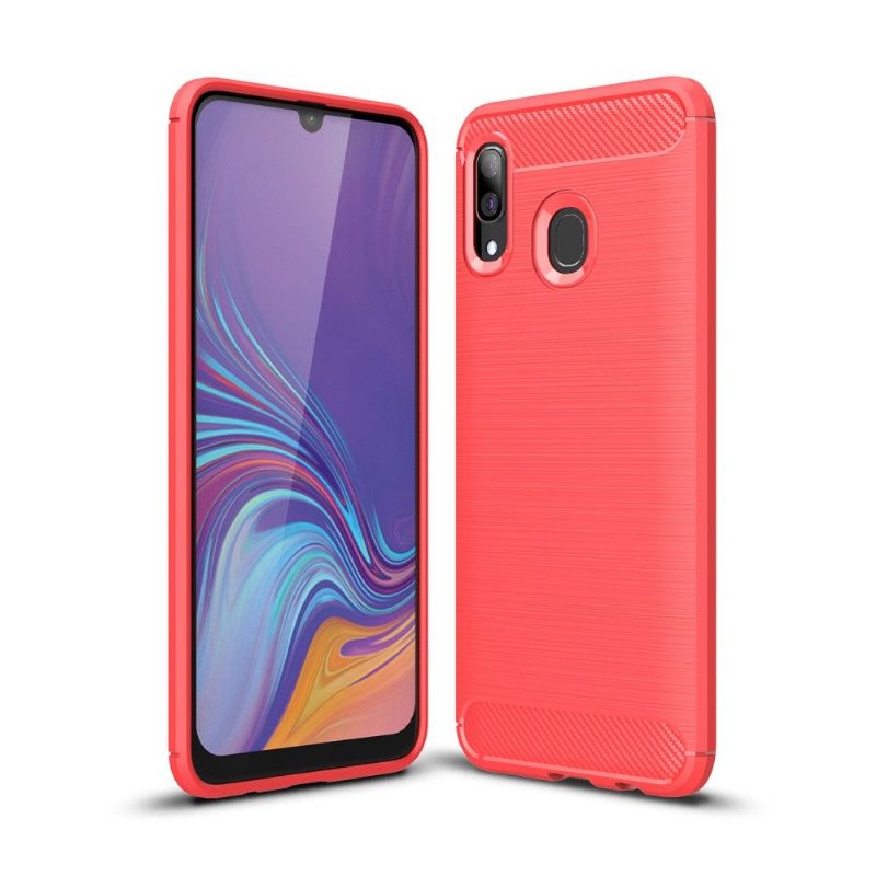 Kuori Samsung Galaxy A40 Hiiliharjattu Geeli