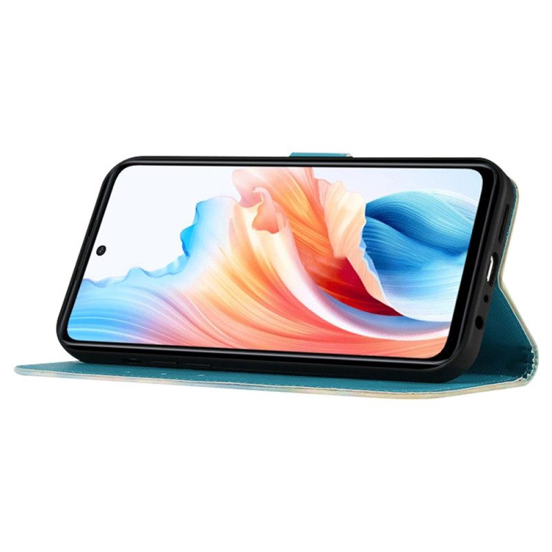 Kotelot Oppo Reno 11 5g Kultaisia Perhosia