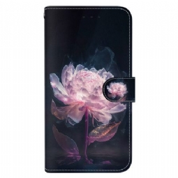 Kuoret Oppo Reno 11 5g Violetti Pioni Hihnalla