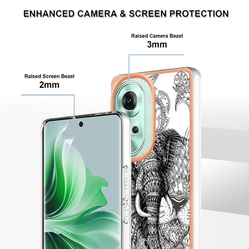 Kuori Oppo Reno 11 5g Elefanttitoteemi Suojakuori