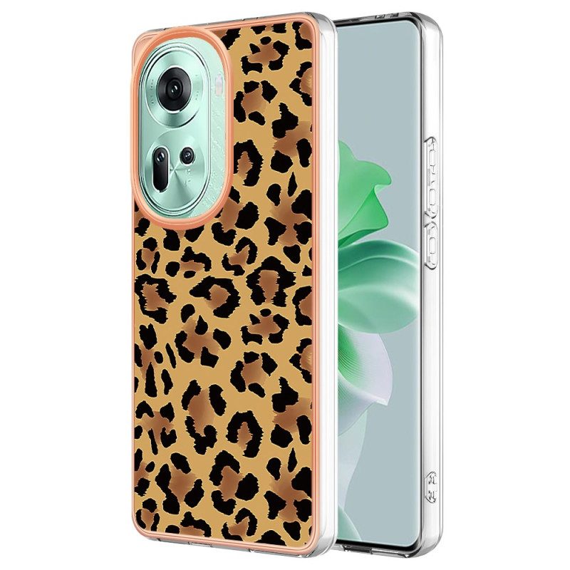 Kuori Oppo Reno 11 5g Leopardikuvio