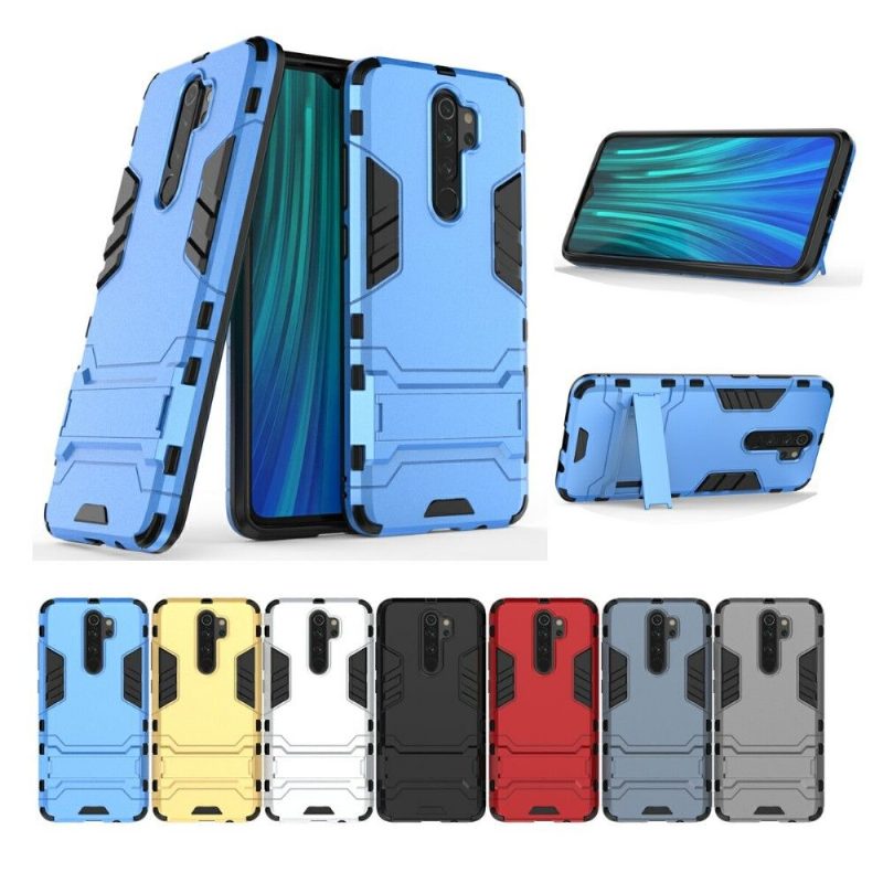 Case Xiaomi Redmi Note 8 Pro Murtumaton Puhelinkuoret Cool Guard Iskunkestävä Integroidulla Jalustalla