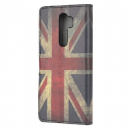 Kotelot Xiaomi Redmi Note 8 Pro Suojakuori Vintage Britannian Lippu