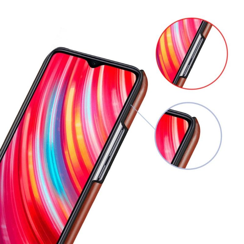 Kuori Xiaomi Redmi Note 8 Pro Hemming Kaksisävyinen Nahkaefekti