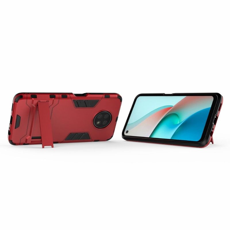 Case Xiaomi Redmi Note 9T Murtumaton Puhelinkuoret Cool Guard Integroidulla Jalustalla