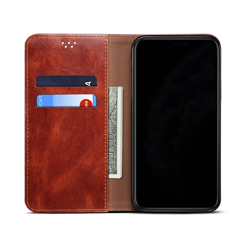 Flip Case Xiaomi Redmi Note 9T Hemming Ernestine Paljaat Saumat