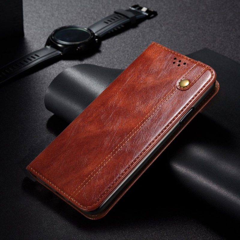 Flip Case Xiaomi Redmi Note 9T Hemming Ernestine Paljaat Saumat