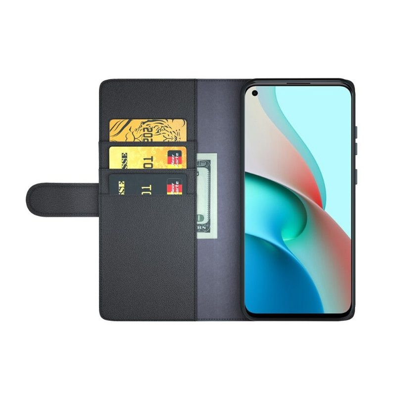 Flip Case Xiaomi Redmi Note 9T Hemming Premium Nahka