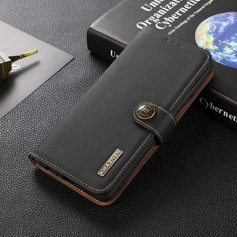 Nahkakotelo Xiaomi Redmi Note 9T Khazneh Classic Leather