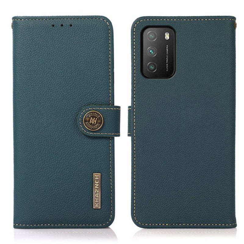 Nahkakotelo Xiaomi Redmi Note 9T Khazneh Classic Leather