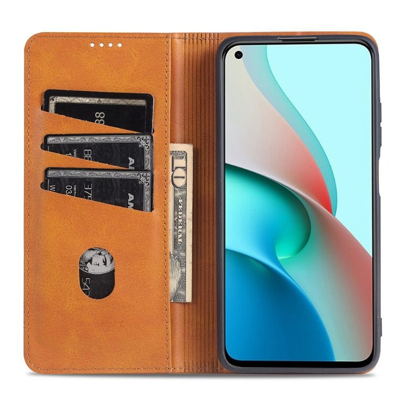 Nahkakuori Xiaomi Redmi Note 9T Murtumaton Puhelinkuoret Kotelot Flip Azns Keinonahka