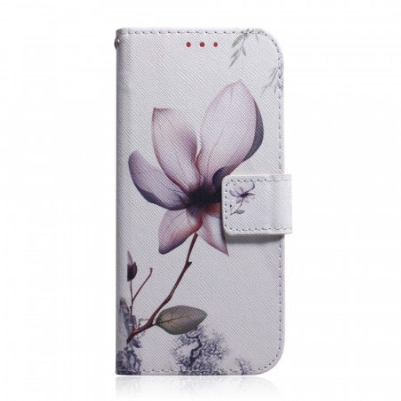 Kotelot Moto G200 5G Flower Dusty Pink