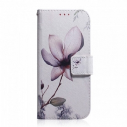 Kotelot Moto G200 5G Flower Dusty Pink