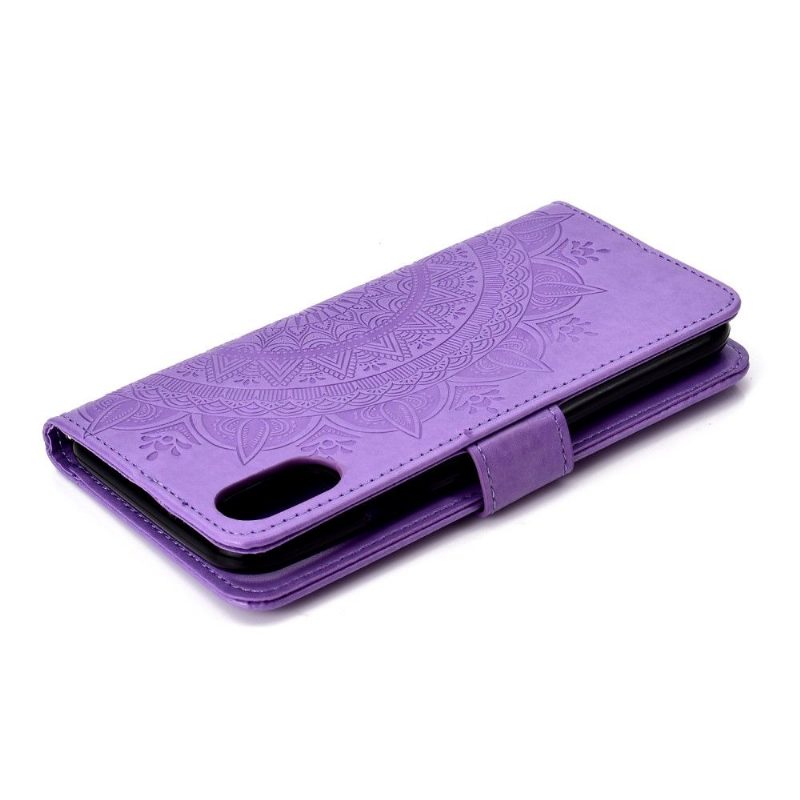 Flip Case Xiaomi Redmi 9A Hemming Mandala Relief