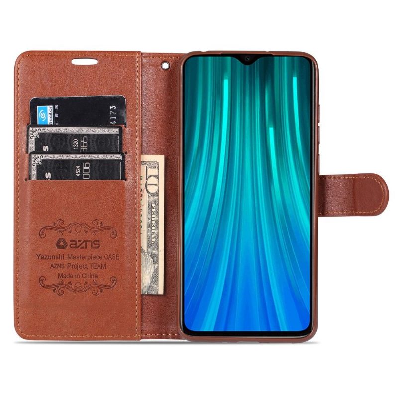 Kotelot Xiaomi Redmi 9A Azns Retro-nahkaefekti