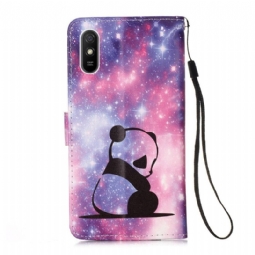 Kuoret Xiaomi Redmi 9A Suojaketju Kuori Dreaming Panda