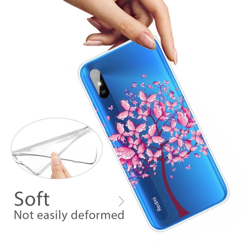 Kuori Xiaomi Redmi 9A Butterfly Tree