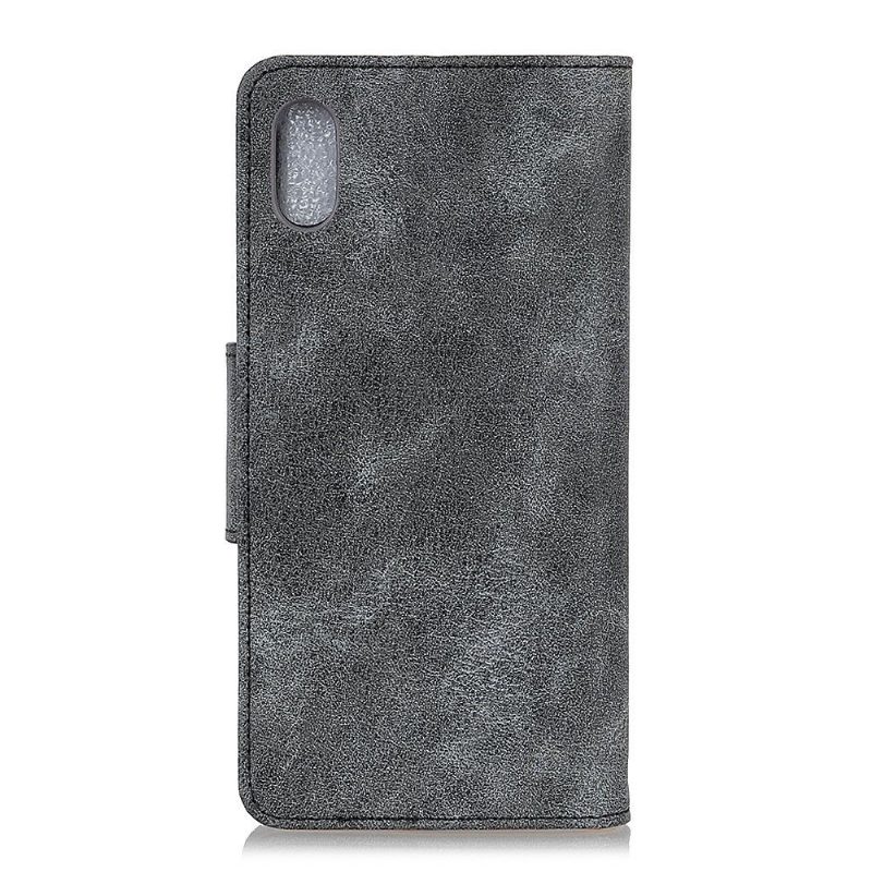 Nahkakuori Xiaomi Redmi 9A Murtumaton Puhelinkuoret Edouard Faux Leather Vintage