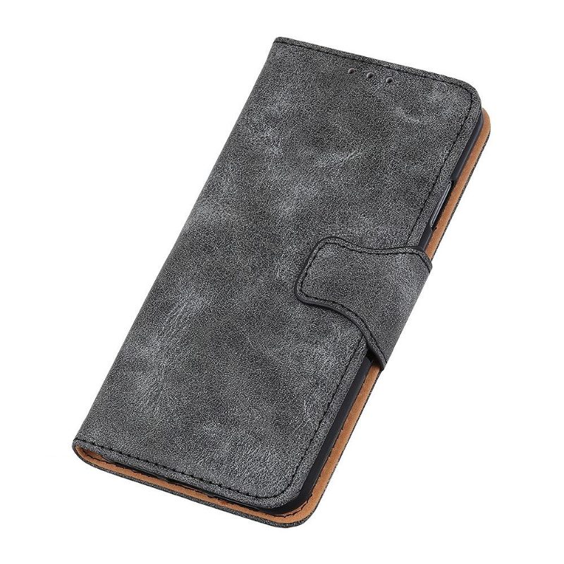 Nahkakuori Xiaomi Redmi 9A Murtumaton Puhelinkuoret Edouard Faux Leather Vintage