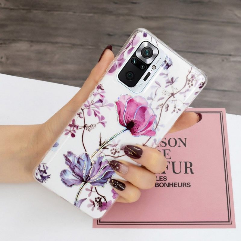 Case Xiaomi Redmi Note 10 Pro Lotus Flower