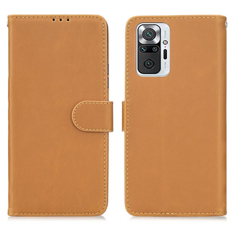 Kotelot Xiaomi Redmi Note 10 Pro Faux Leather Retro