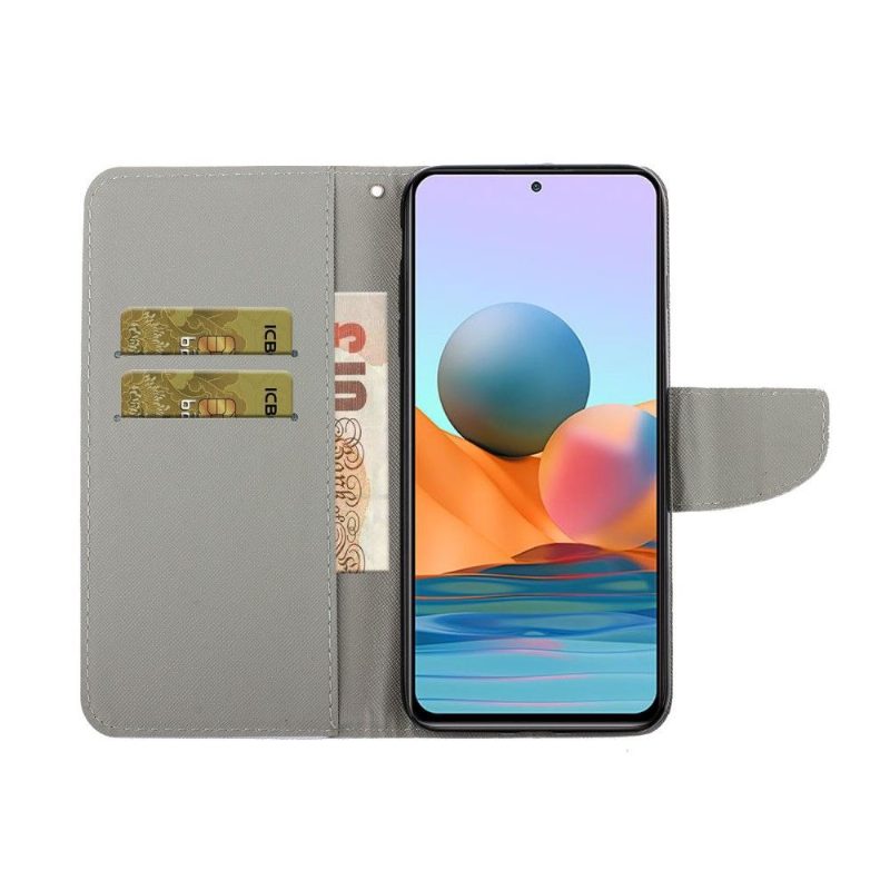 Kotelot Xiaomi Redmi Note 10 Pro Silmälasikettu