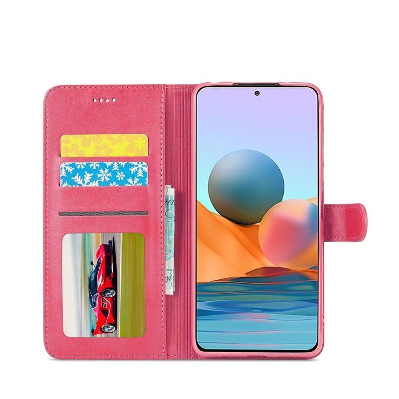 Kuoret Xiaomi Redmi Note 10 Pro Kotelot Flip Leather Effect Lc.imeeke