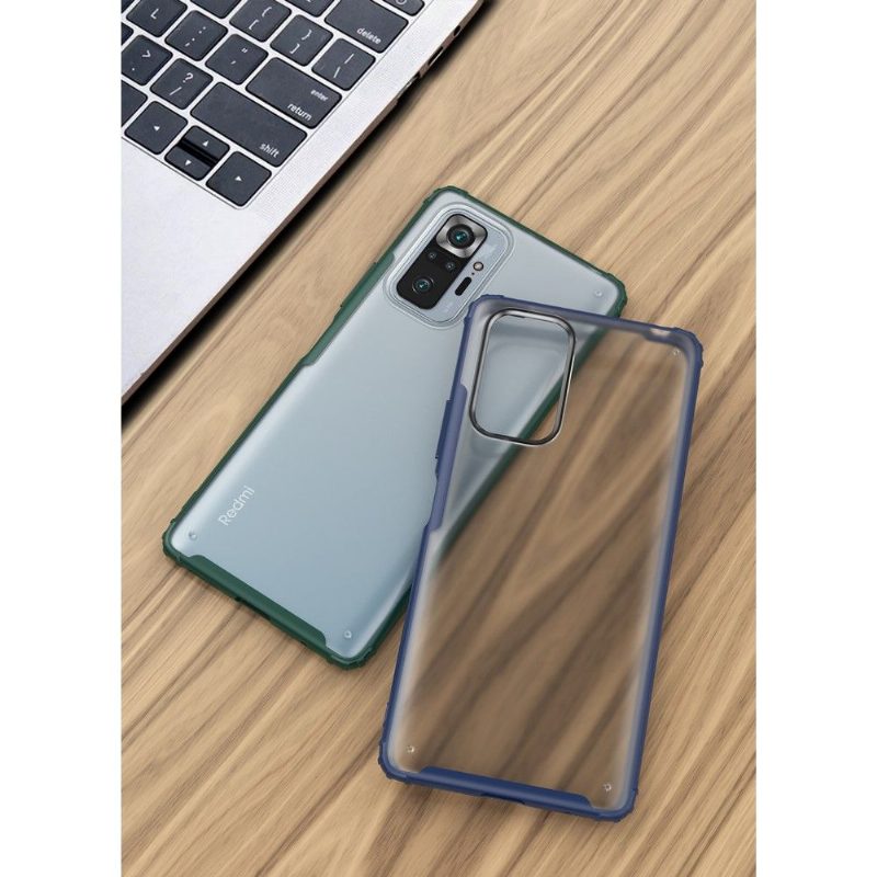 Kuori Xiaomi Redmi Note 10 Pro Armor Series Semi Clear