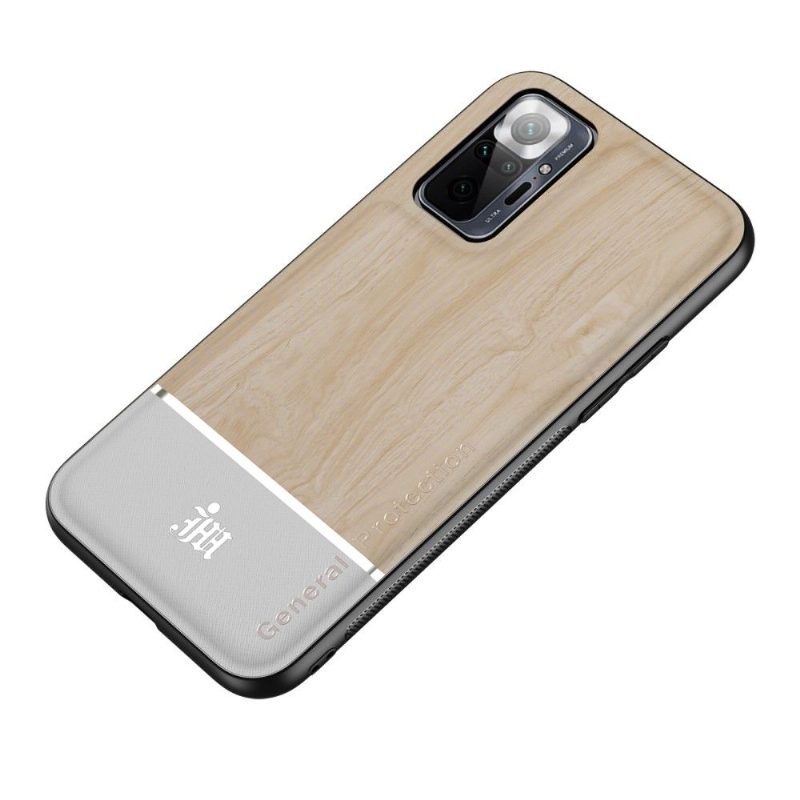 Kuori Xiaomi Redmi Note 10 Pro Chic Style Wood