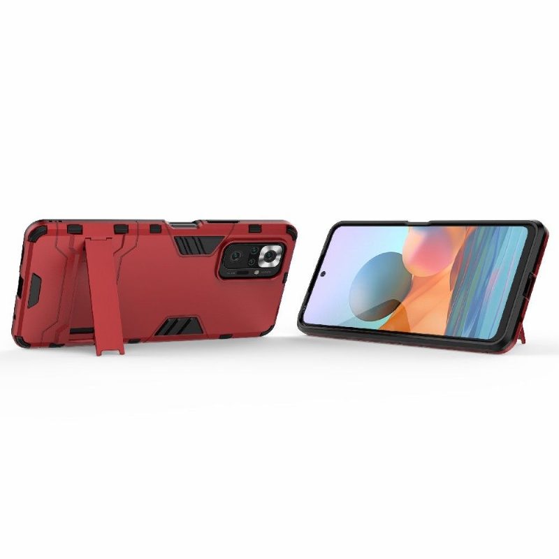 Kuori Xiaomi Redmi Note 10 Pro Cool Guard Integroidulla Jalustalla